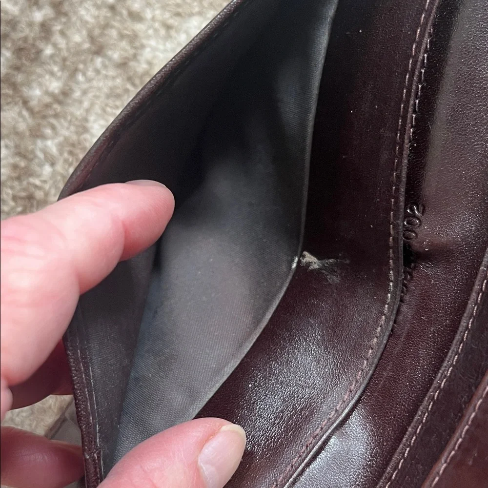 Fendi Brown and Black Zucca Long Wallet - Picture 8 of 13